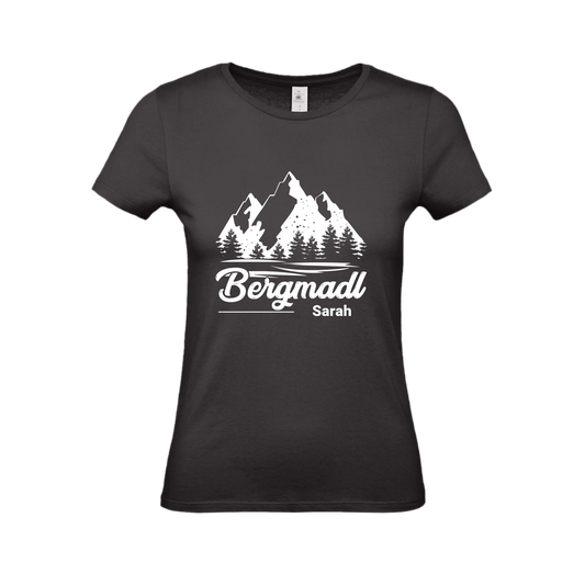 Personalisiertes Bergmadl - T-Shirt (Damen)