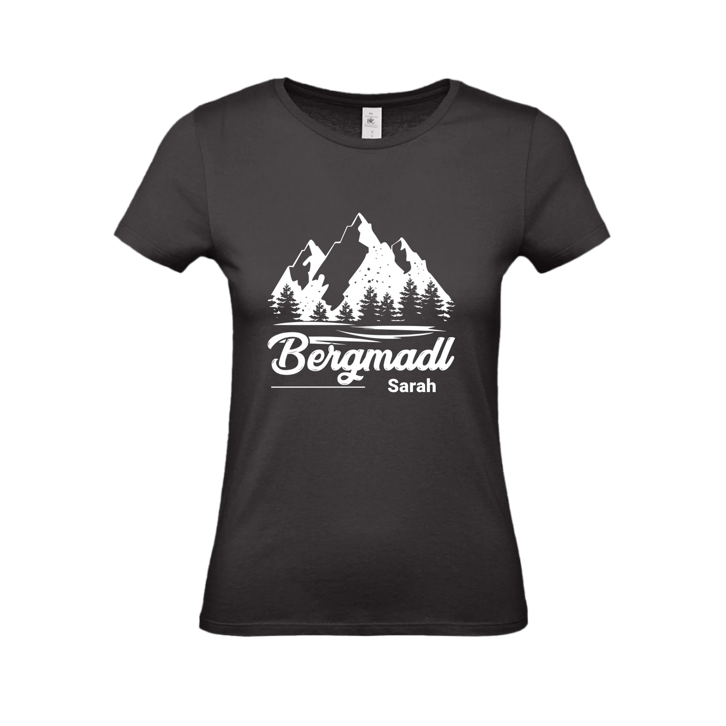 Personalisiertes Bergmadl - T-Shirt (Damen)