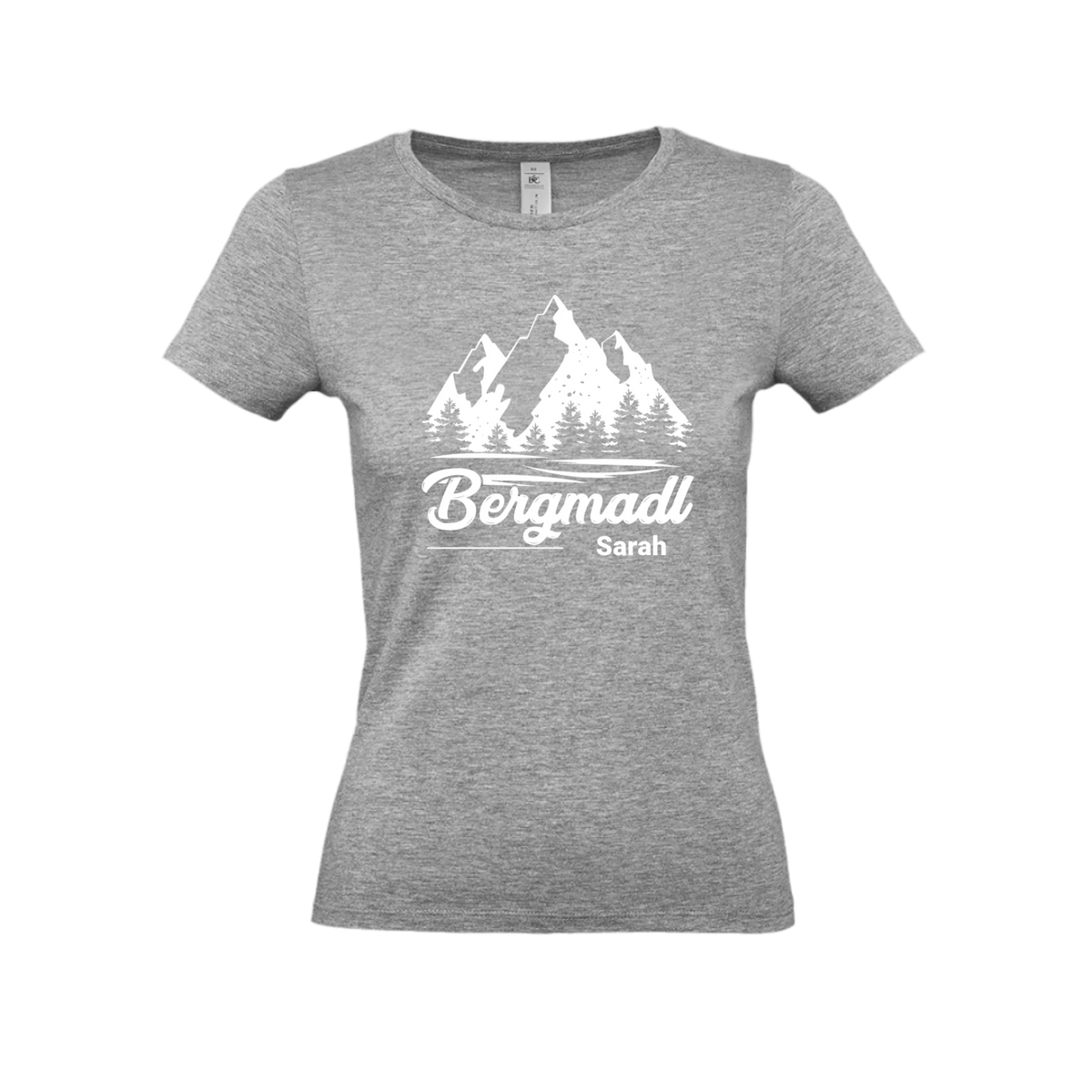 Personalisiertes Bergmadl - T-Shirt (Damen)
