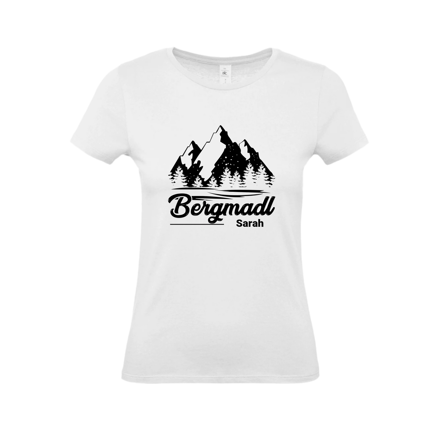 Personalisiertes Bergmadl - T-Shirt (Damen)
