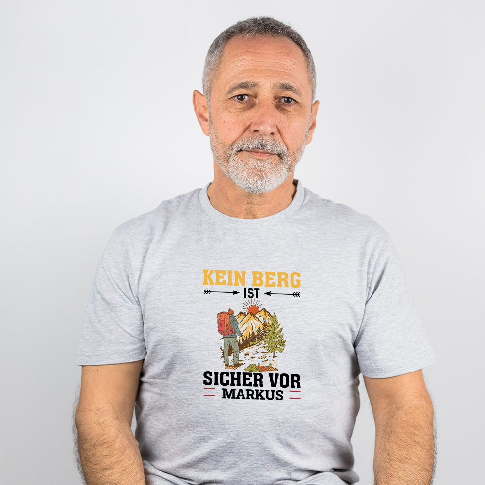 Kein Berg sicher - T-Shirt (unisex)